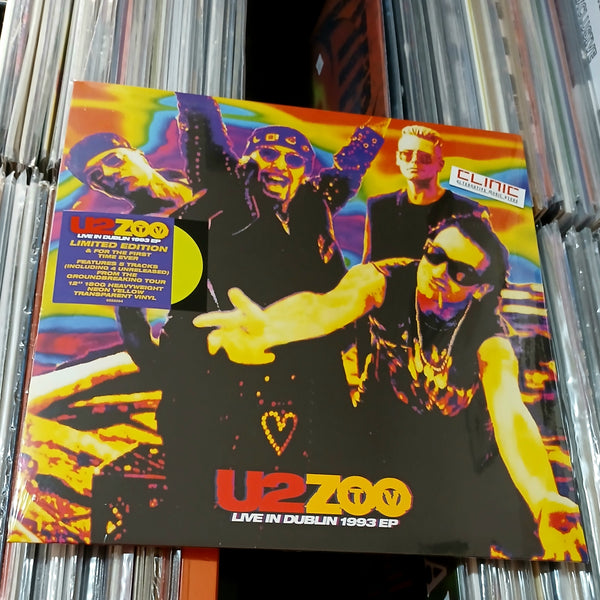 12" - U2 - ZOOTV LIVE IN DUBLIN 1993 EP (Limited Edition)