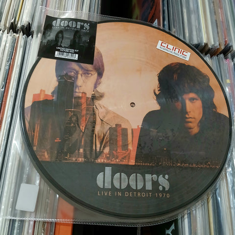 LP - THE DOORS - LIVE IN DETROIT 1970