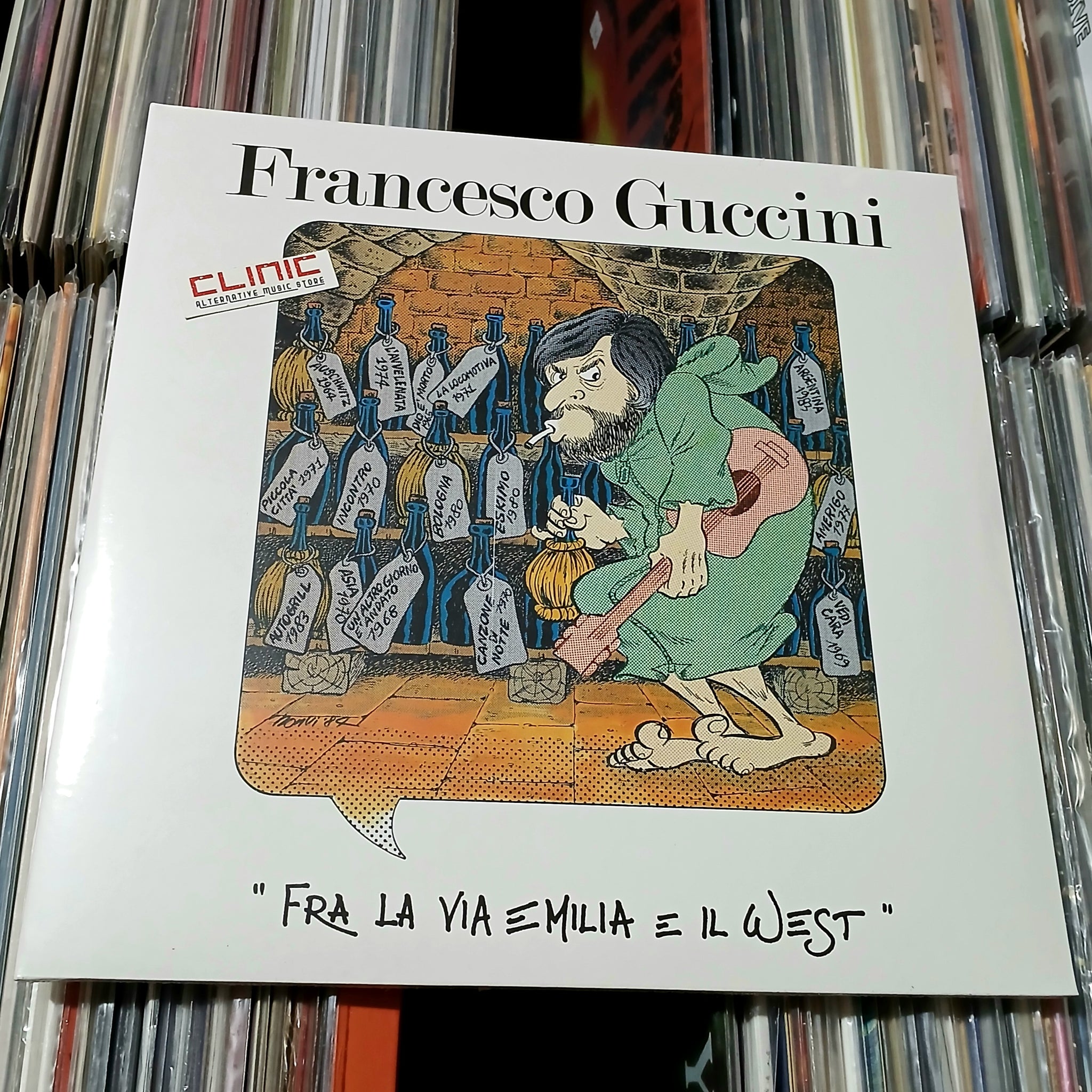 LP - FRANCESCO GUCCINI - FRA LA VIA EMILIA E IL WEST (Anniversary Edition)