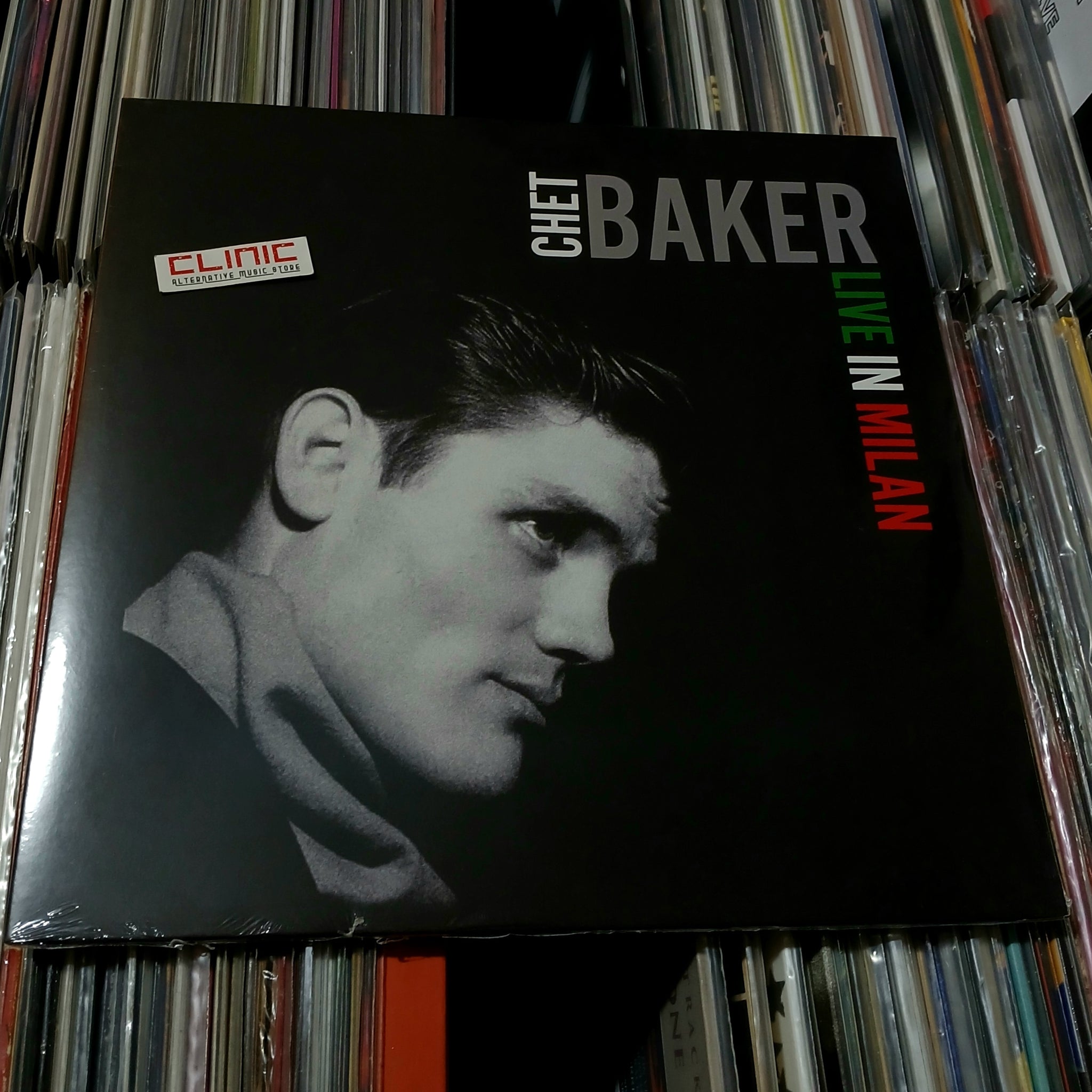 LP - CHET BAKER - LIVE IN MILAN