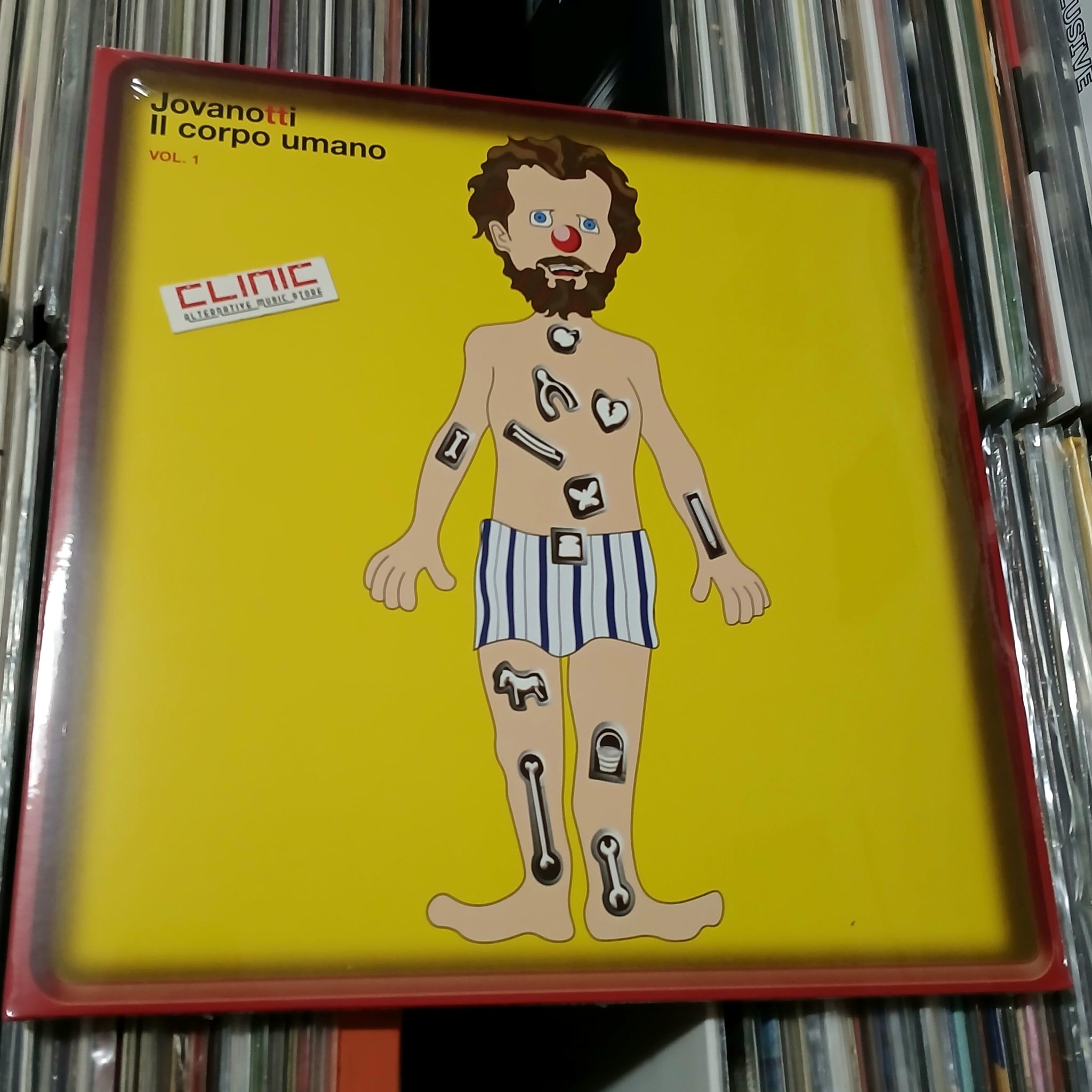 LP - JOVANOTTI - IL CORPO UMANO