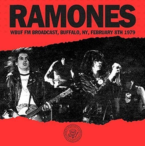 CD - THE RAMONES - WBUF FM BROADCAST, BUFFALO, NY, FEBRUARY 8TH 1979