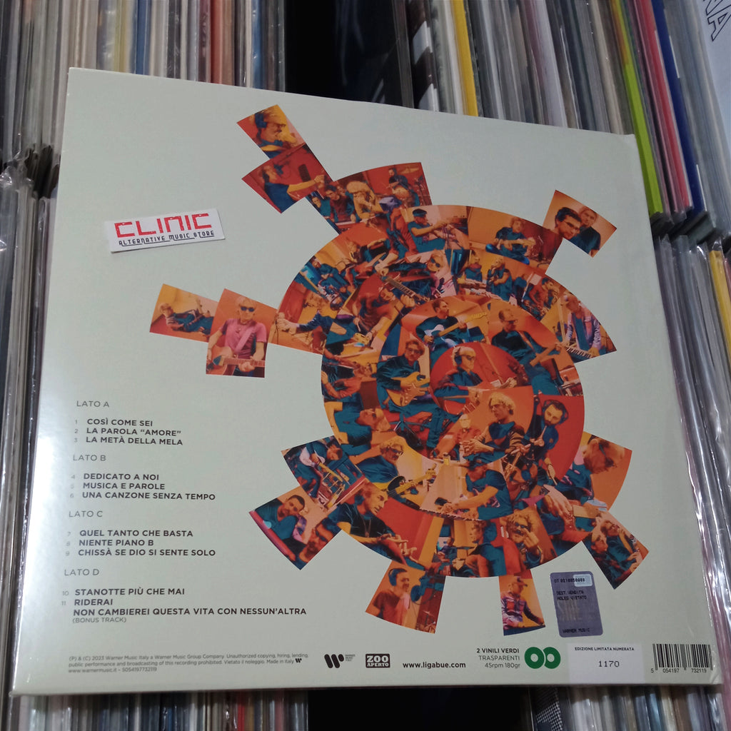 LP - LIGABUE - DEDICATO A NOI (Indie Exclusive) – Clinic Music Store