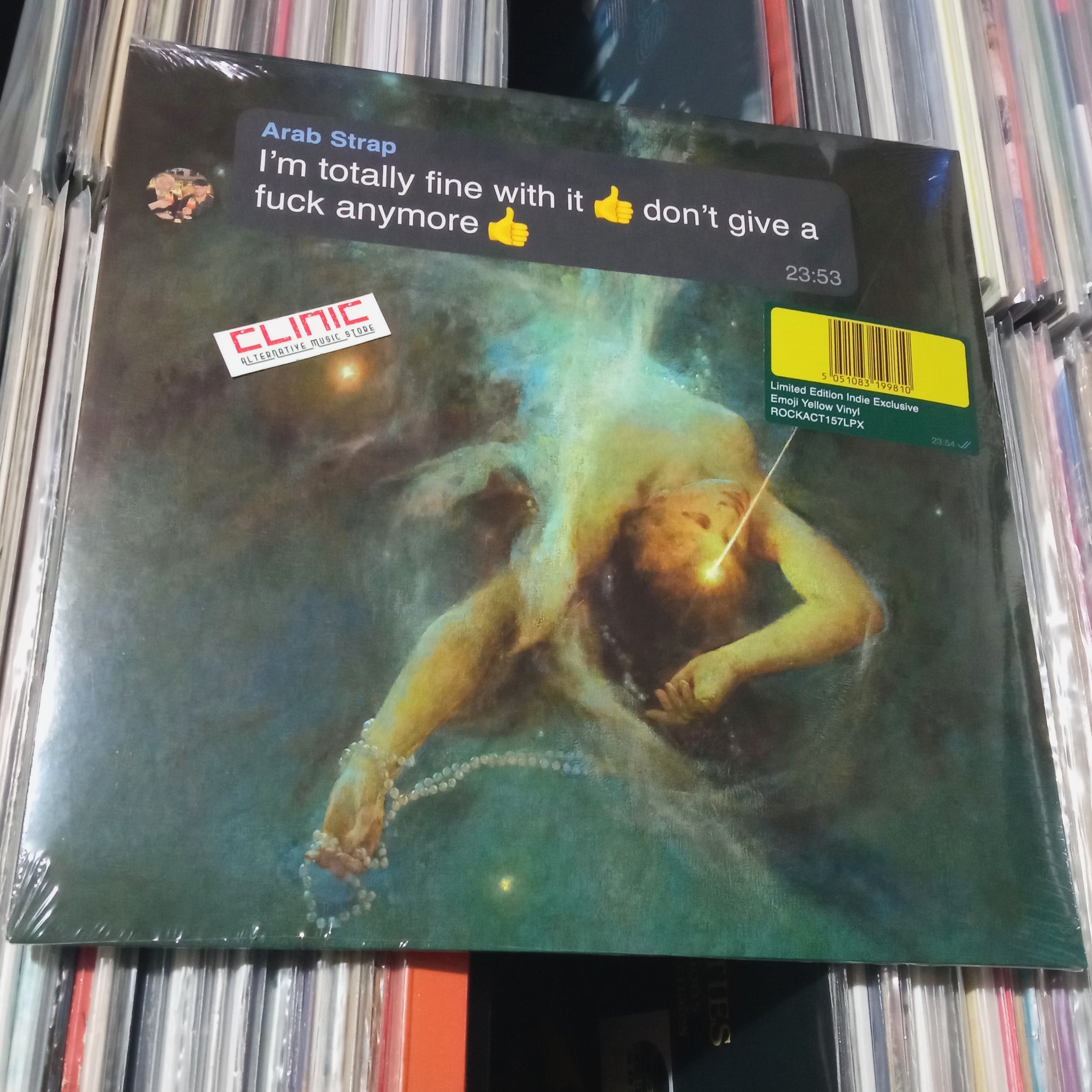 LP - ARAB STRAP - I'M TOTALLY FINE WITH IT. DON'T GIVE A FUCK ANYMORE (Indie Exclusive)