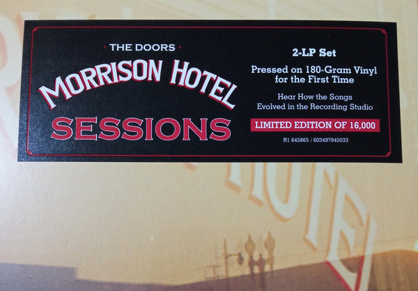LP - THE DOORS - MORRISON HOTEL SESSIONS - Record Store Day