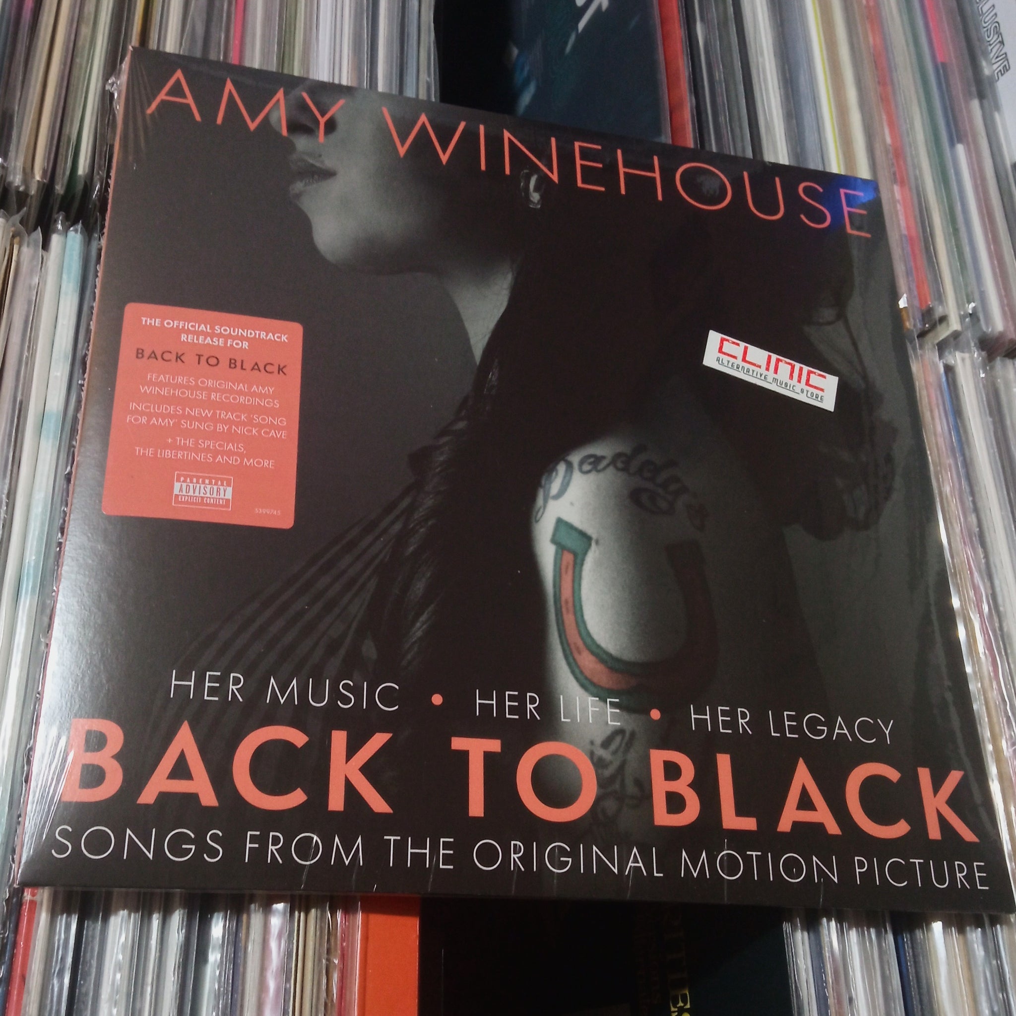 LP - AMY WINEHOUSE - BACK TO BLACK - SONGS FROM THE ORIGINAL MOTION PICTURE
