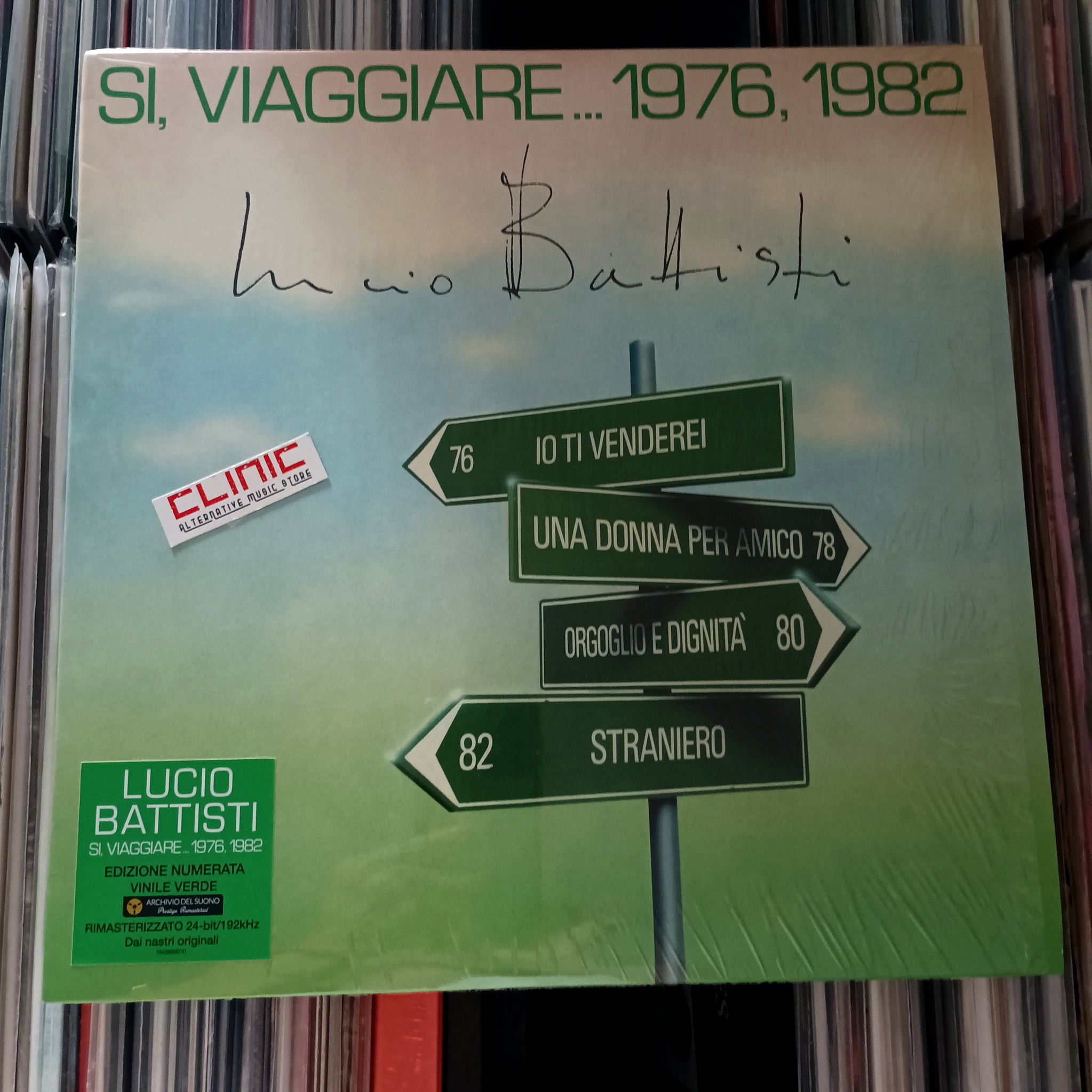 LP - LUCIO BATTISTI - SI, VIAGGIARE...1976, 1982 - Limited Edition (usato)