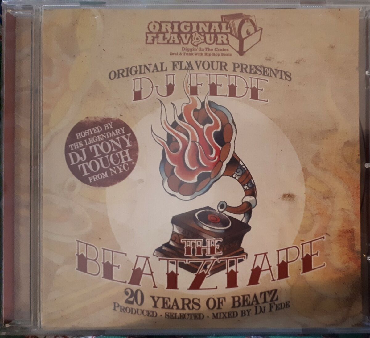 CD - DJ FEDE - THE BEATZTAPE 20 YEARS OF BEATZ